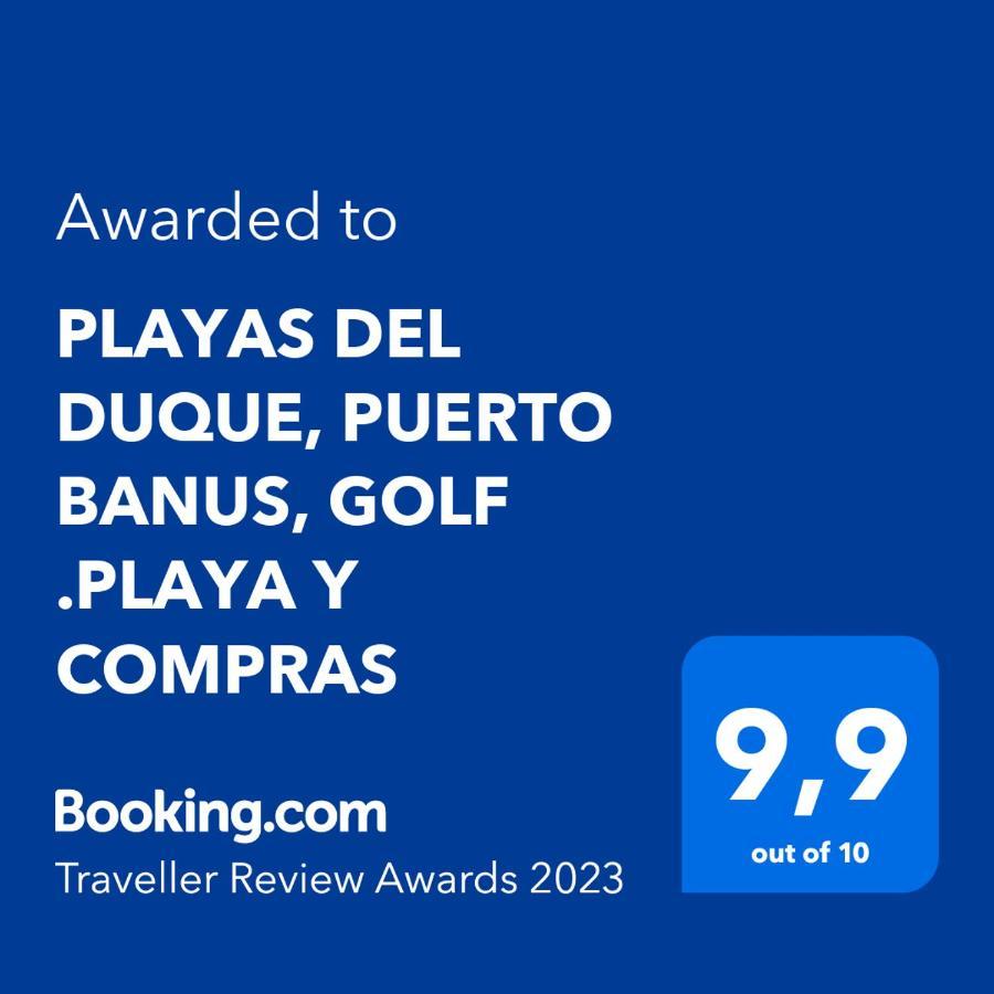 Playas Del Duque, Puerto Banus, Golf .Playa Y Compras Appartement Marbella Buitenkant foto